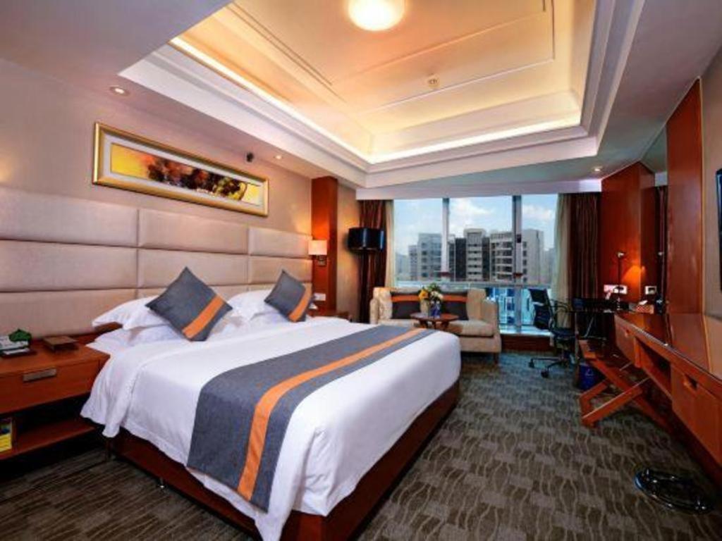 האיקו Golden Sea View Hotel Haikou מראה חיצוני תמונה