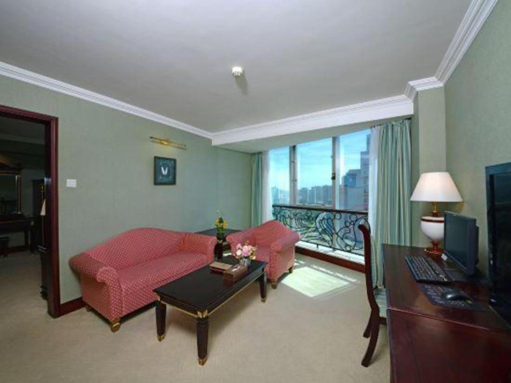 האיקו Golden Sea View Hotel Haikou מראה חיצוני תמונה