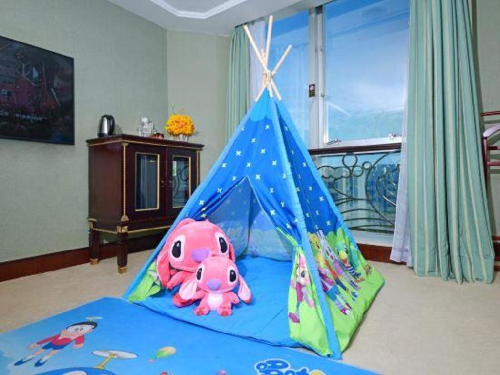 האיקו Golden Sea View Hotel Haikou מראה חיצוני תמונה